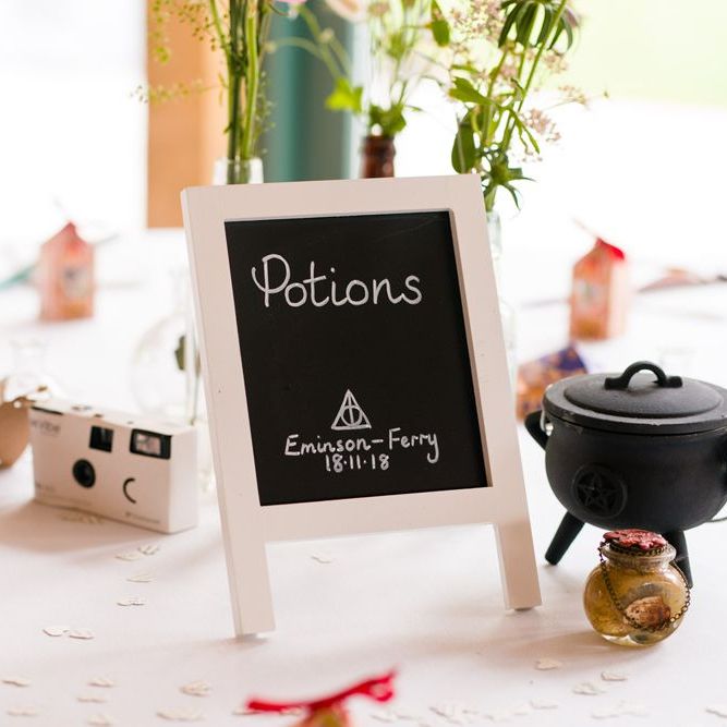 Potions Harry Potter Wedding Decor