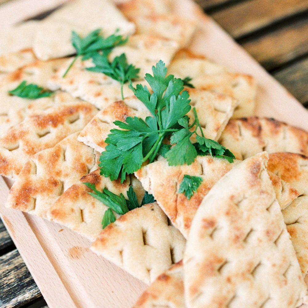 Breads Wedding Catering | Pastel Blue &amp; Green, Romantic, Destination Wedding at Corfu Luxury Villas, Planned by Rosmarin Weddings &amp; Events | Mikhail Balygin Fine Art Wedding Photographer