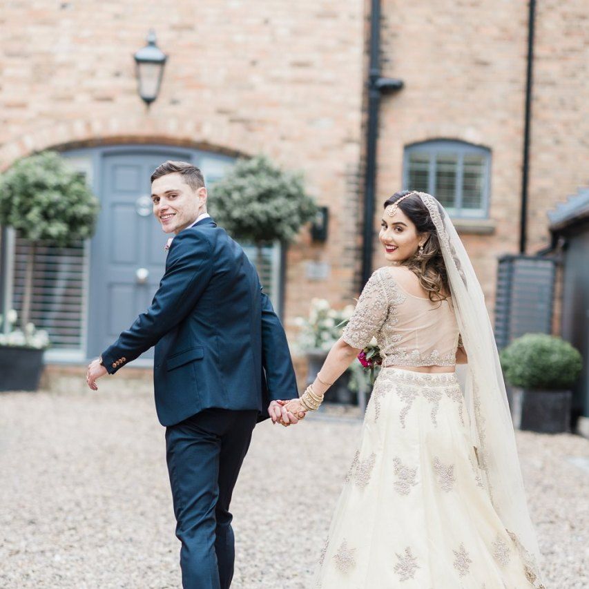 Traditional Indian bride dress