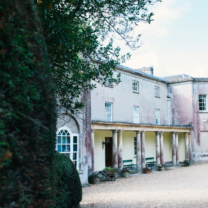 Pennard House in Somerset | Colourful Pennard House Wedding With Bride Wearing Alexandrer Wang Dress | Allison Dewey Photography