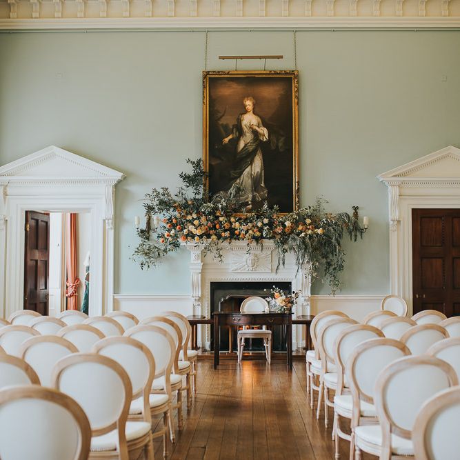 Wedding Ceremony Room At Oxfordshire Wedding Venue
