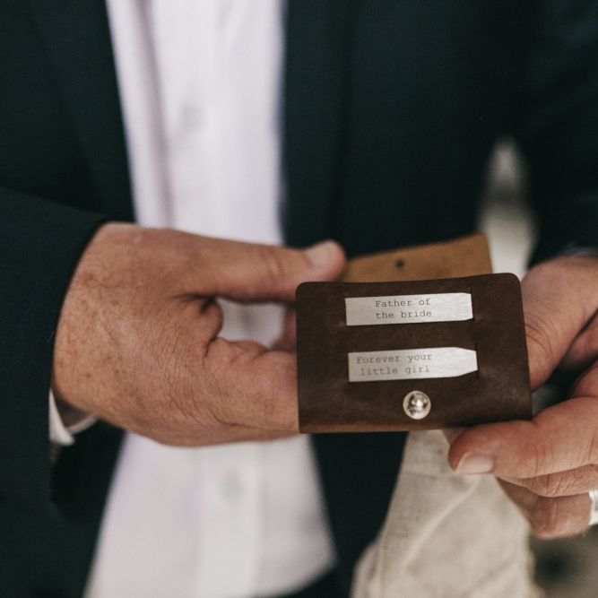 Father of the Bride Wedding Morning Gift