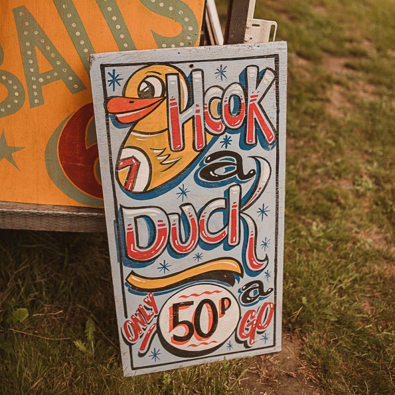 Hook a Duck Wedding Entertainment featured on escape to the chateau