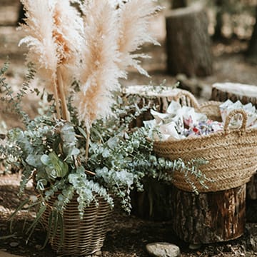 Pampas Grass Wedding Decor