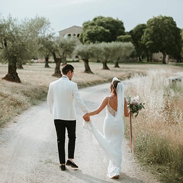 Low Back Wed2b Dress With Short Veil