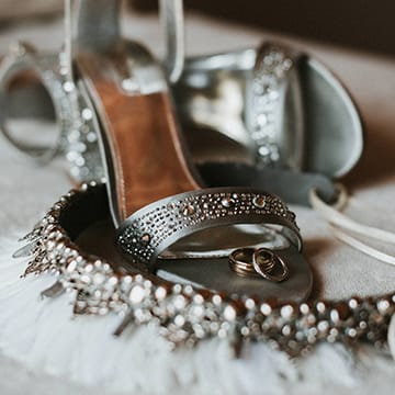Carvela Silver Wedding Shoes
