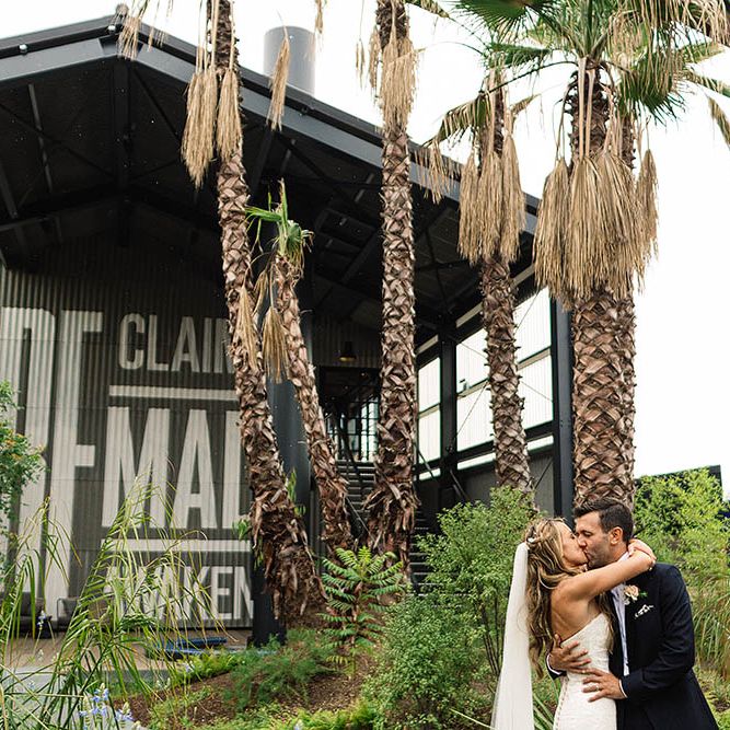 London Wedding Venue For 300 People Trinity Buoy Wharf With Bride In Suzanne Neville And Images From Paul Joseph Photography Film This Modern Revelry