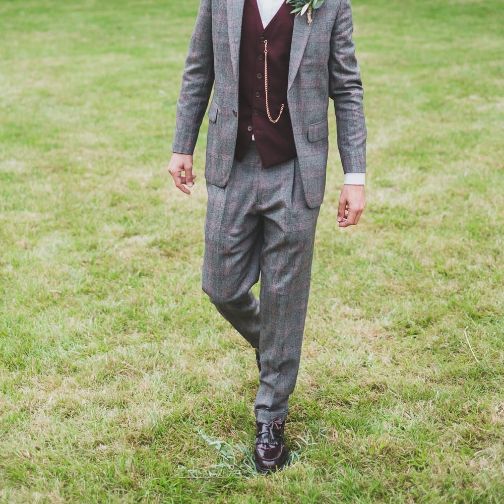 Rainy Festival Wedding In East Sussex With Bride In Rime Arodaky And Black Biker Boots And Bridesmaids In White Dresses With Silent Disco Party Images By Jesus Caballero