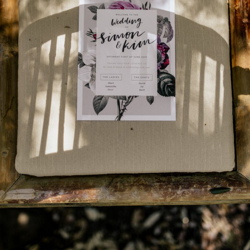 Floral Wedding Stationery Invitation