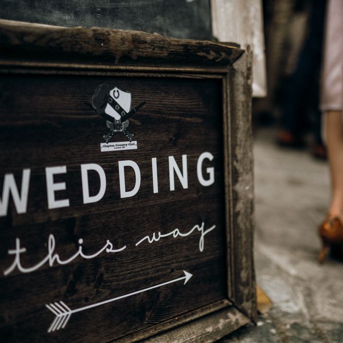 Wedding Sign DIY Inspiration