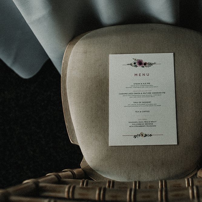 Alison Coote Design Wedding Stationery | Sophisticated Wedding at Combermere Abbey, Cheshire | Carla Blain Photography
