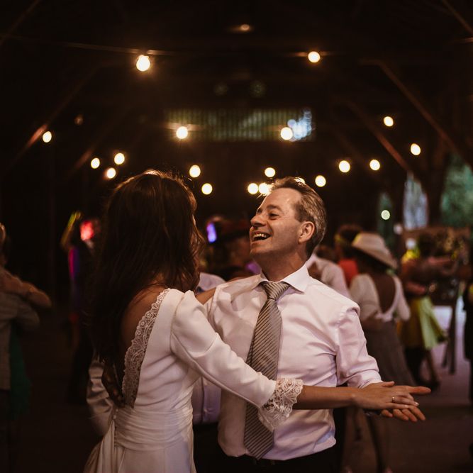 Bride in Nicolás Costura Bridal Gown | Romantic Spanish Wedding at La Salgar Restaurant in Asturias | La Mar Studio Photography