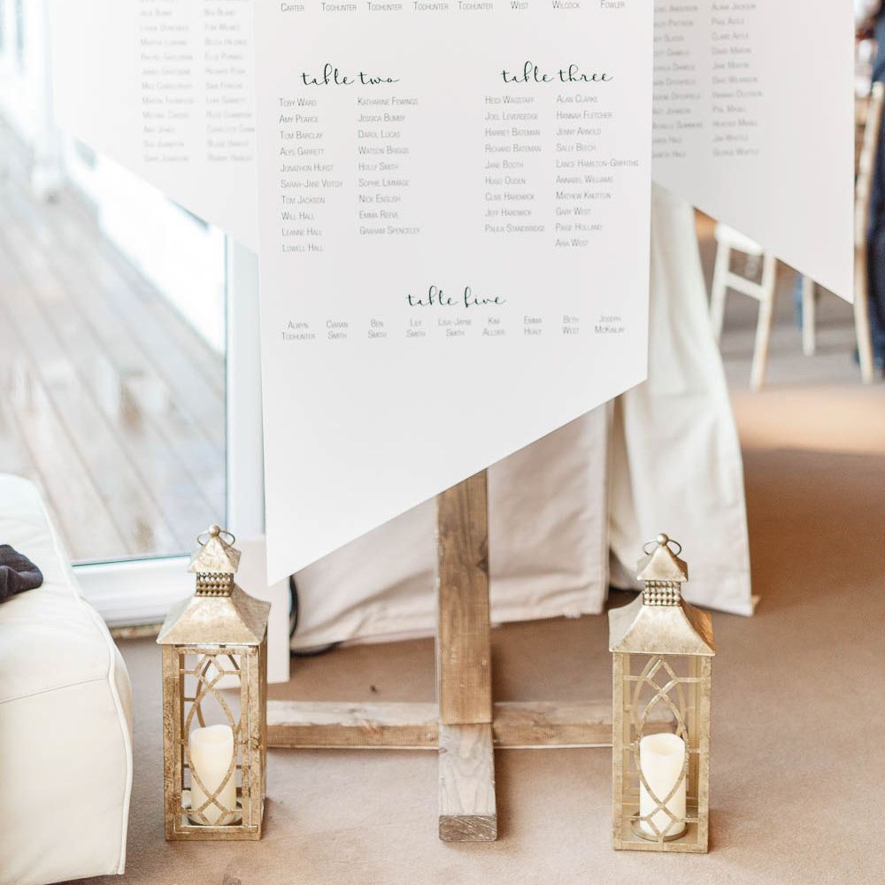 Top Table Flag Wedding Reception Decor | Red New Years Eve Winter Wedding at Iscoyd Park, Shropshire | White Stag Wedding Photography | Lovetwofilm