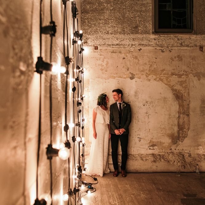 Dry Hire Wedding Venue Dilston Grove London With Bride In Sally Lacock And Groom In Mr Start With Images From Joasis Photography