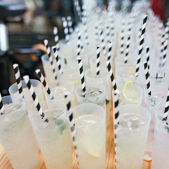 G&amp;Ts From The Travelling Gin Co. // Dry Hire Wedding Venue Dilston Grove London With Bride In Sally Lacock And Groom In Mr Start With Images From Joasis Photography