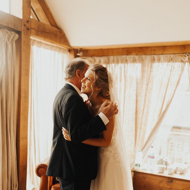 Bride preparations at Nancarrow Farm