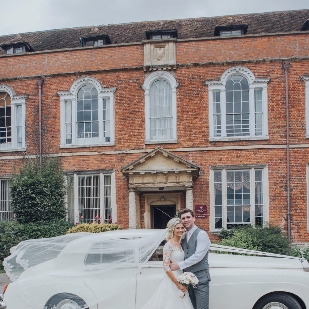 Bride In La Sposa Wedding Dress // Pink Ruffled Chair Covers For Romantic Pastel Pink Wedding At Dorton House With Bride In La Sposa And Images From Julia &amp; You Photography