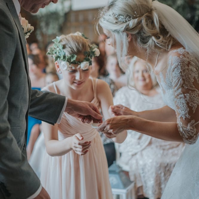 Pink Ruffled Chair Covers For Romantic Pastel Pink Wedding At Dorton House With Bride In La Sposa And Images From Julia &amp; You Photography