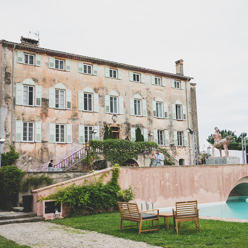French villa wedding venue