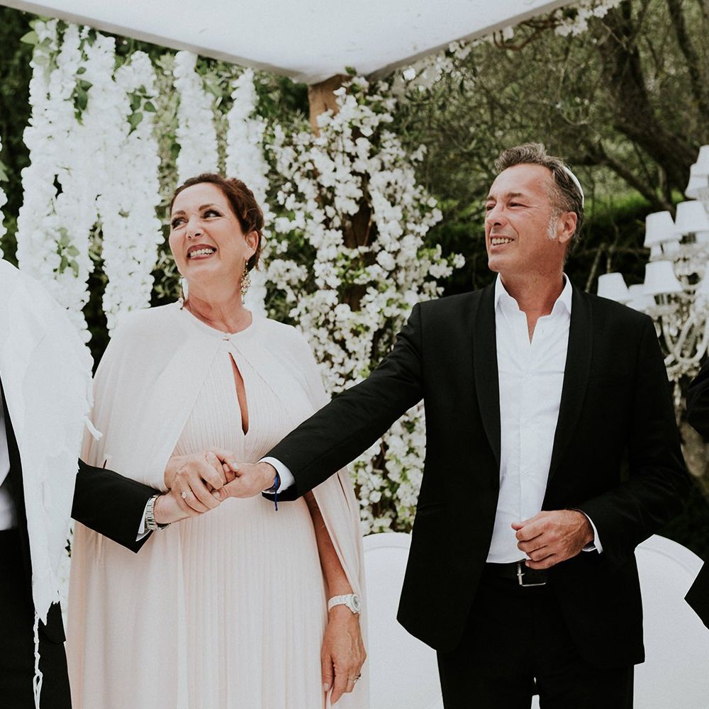 Jewish wedding ceremony in France