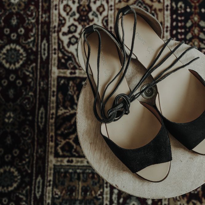 Next Flat Lace up Sandals