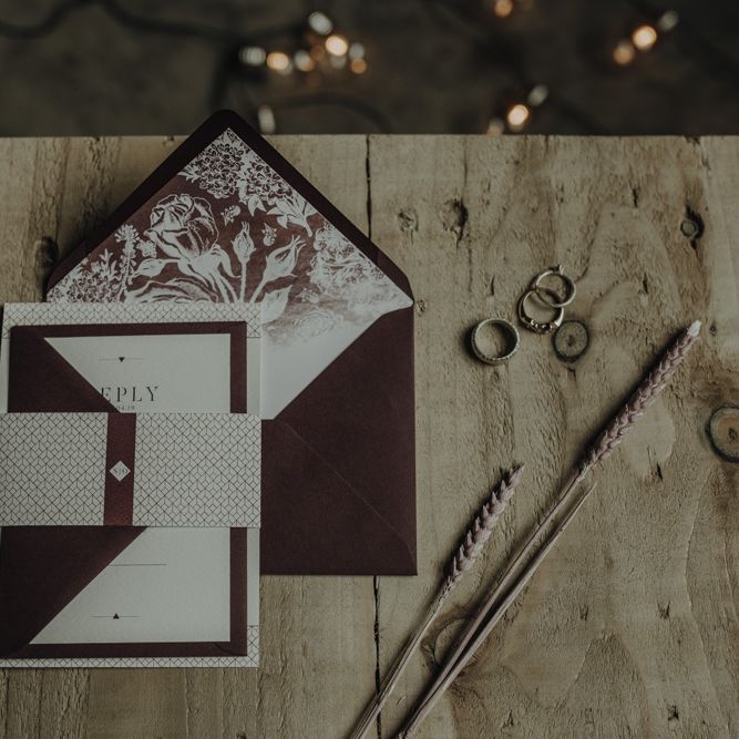 Bottled Love Wedding Stationery Suit