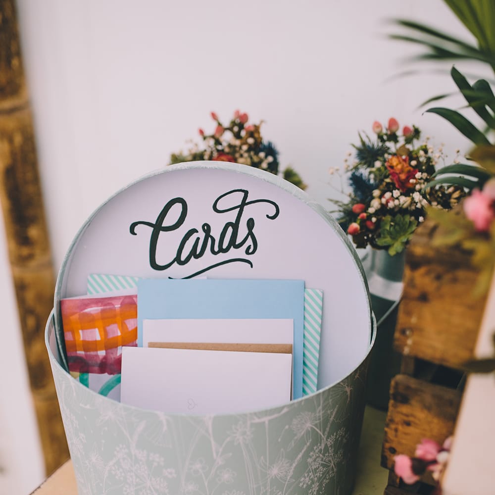 Wedding Card Box | Blush Outdoor Destination Wedding at Chateau de Séréville, France  |  Story + Colour Photography