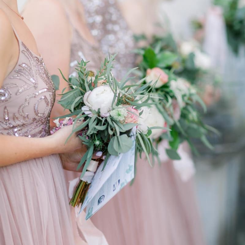 Beautiful bridesmaid bouquets