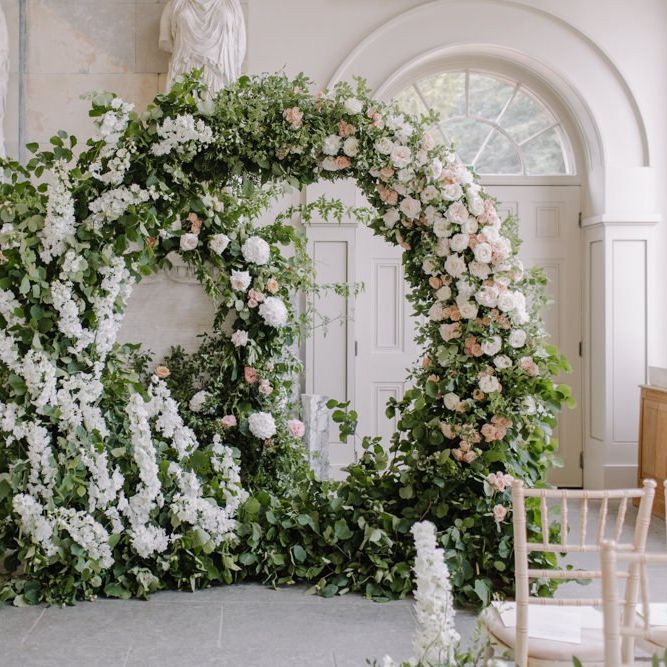 Moon gate at Aynhoe Park