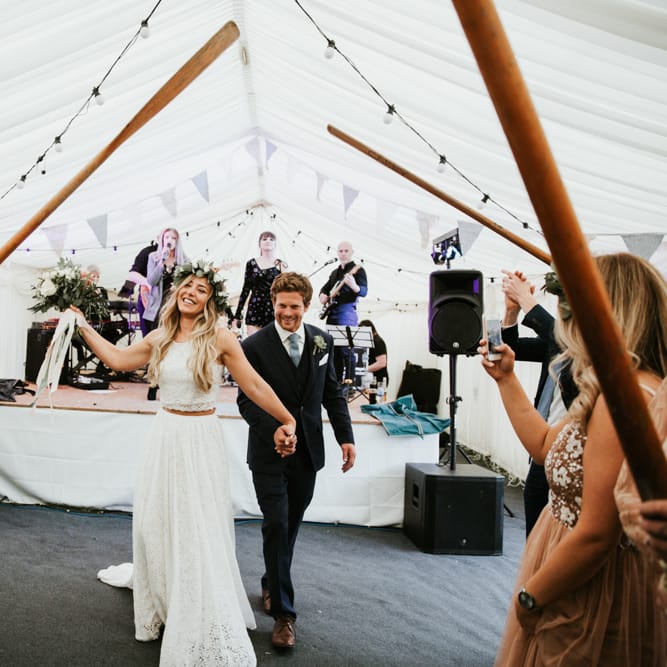Eco Friendly Budget Wedding At Slade Farm In Wales With Images From Francesca Hill Photographer