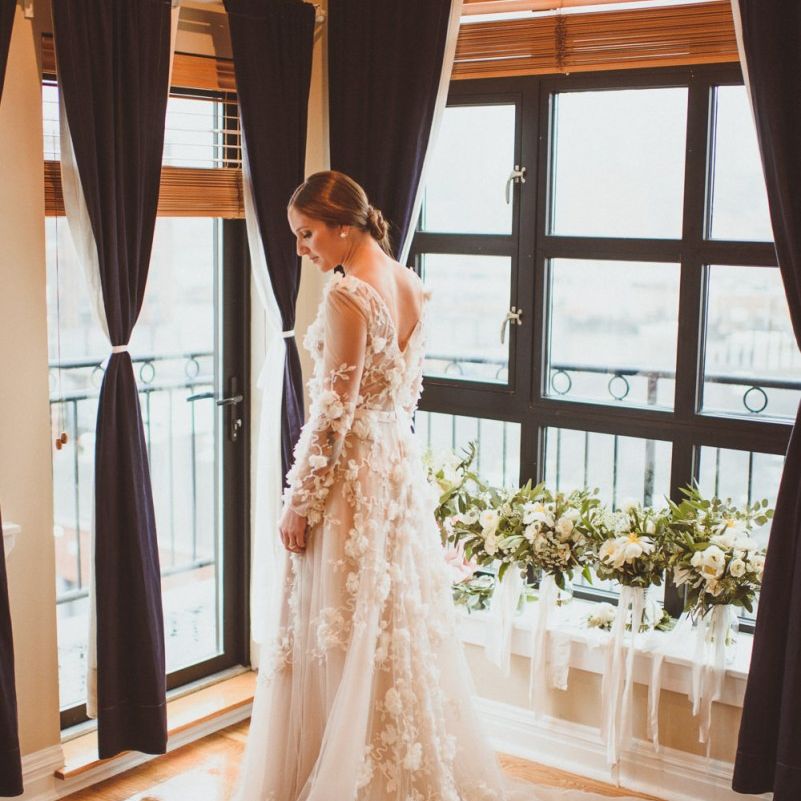 Marchesa bridal gown