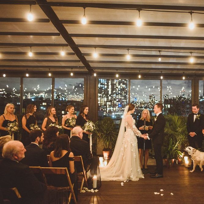 Beautiful industrial wedding in Brooklyn