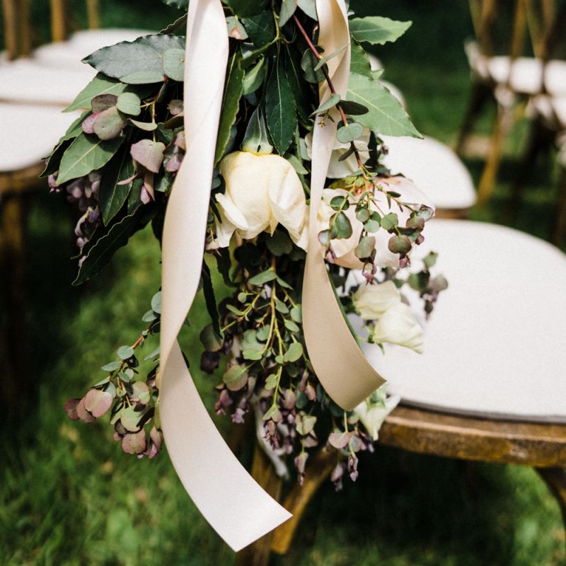 Aisle Wedding Flower Decoration