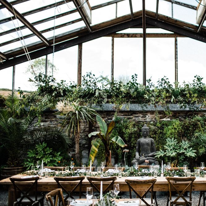 Botanical Glasshouse Wedding at Anran in Devon