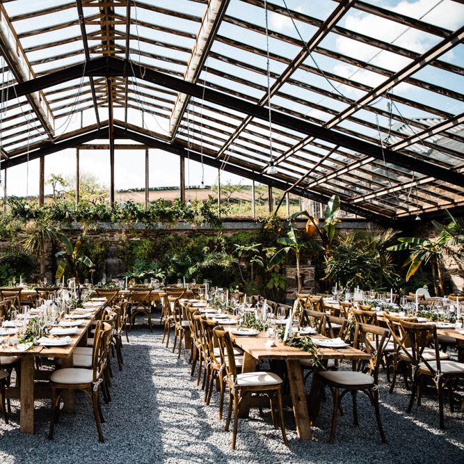 Anran Glasshouse Wedding Venue in Devon