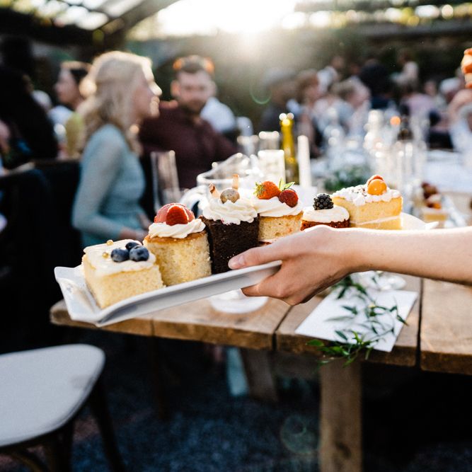 Wedding Breakfast Desserts