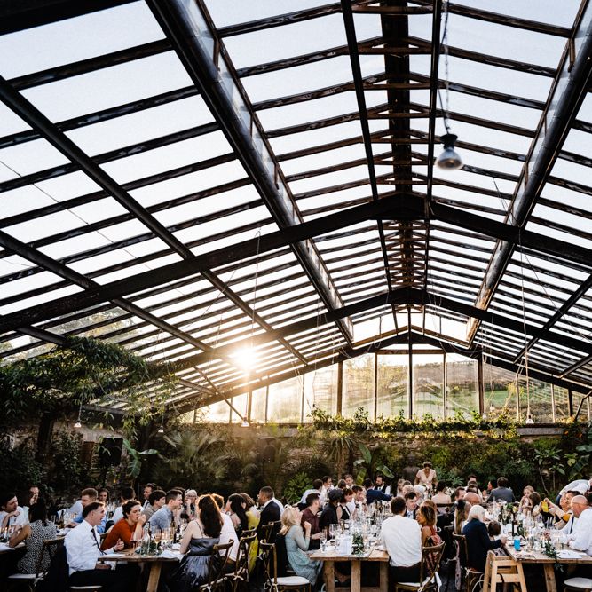 Anran Glass House Wedding Reception