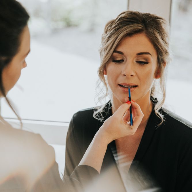 Bridal beauty for Kinkell Byre wedding