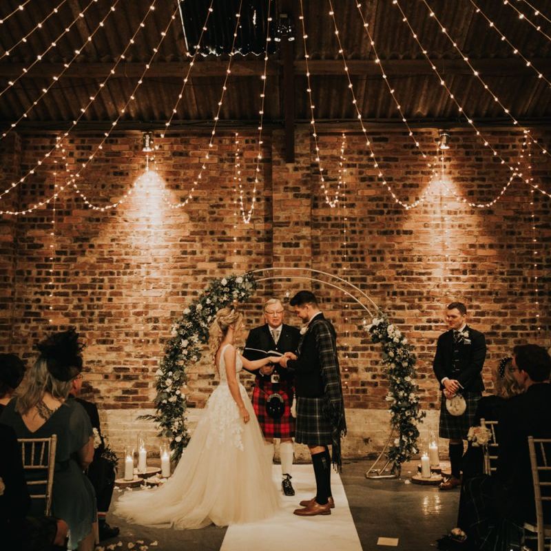 Kinkell Byre wedding ceremony