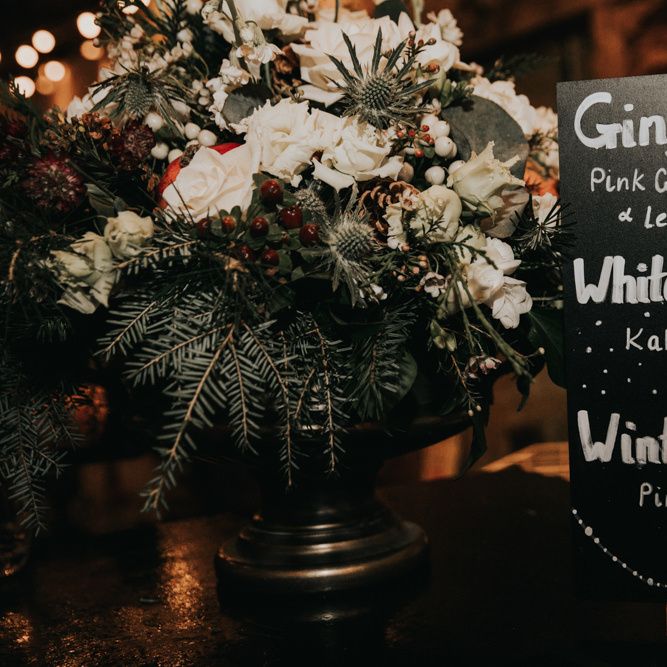 Personalised wedding cocktails