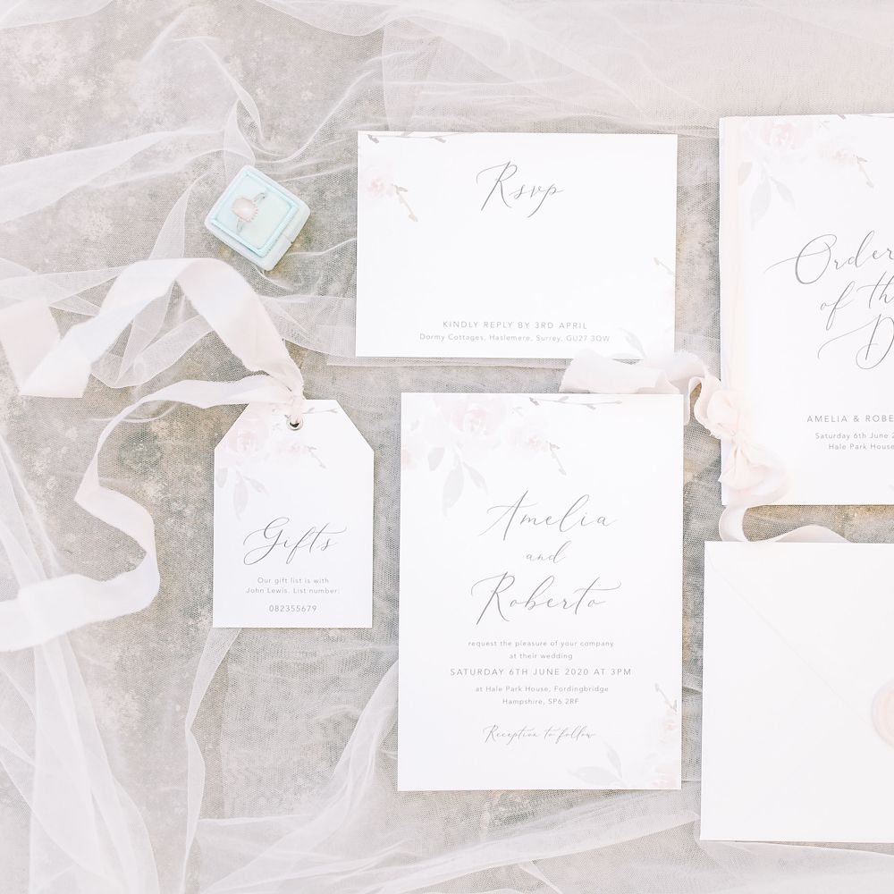 Elegant Wedding Stationery Suite