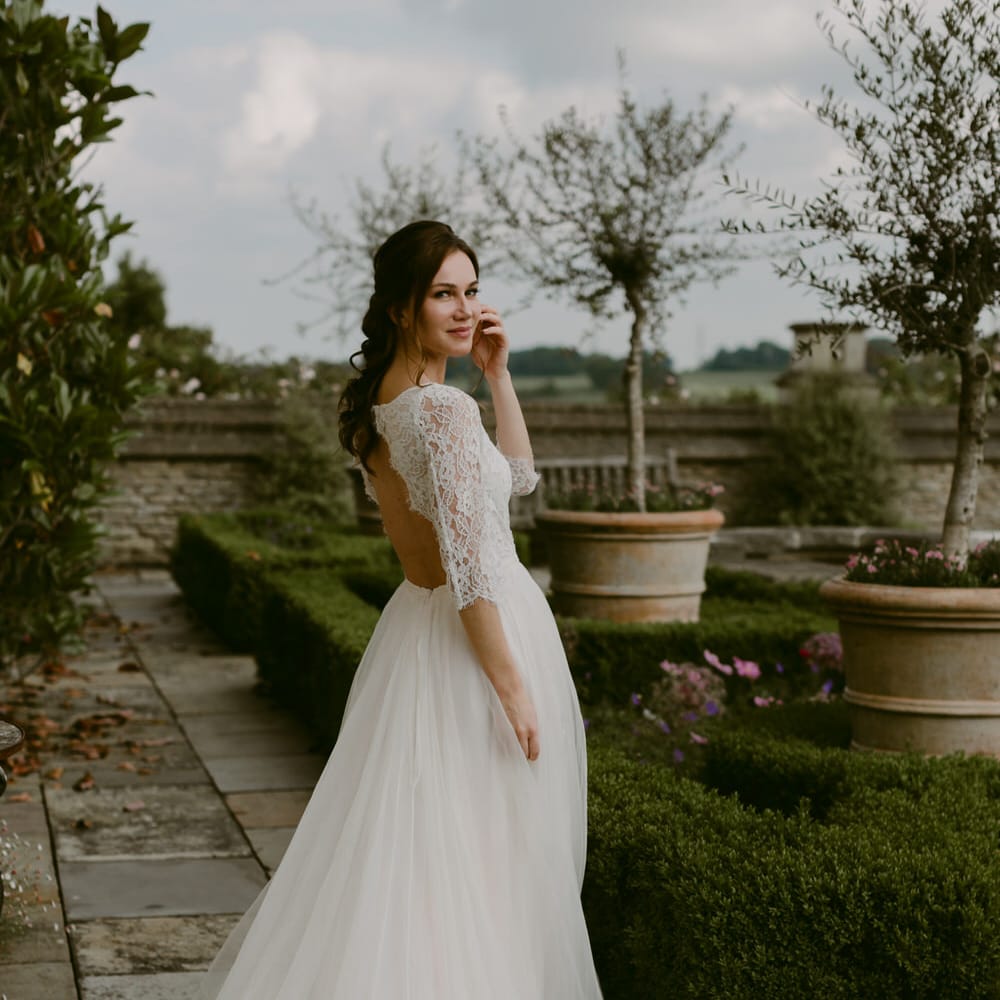The Enchanted April Bridal Collection For 2019 From Naomi Neoh The Lost Orangery From Unique Home Stays Images Adam And Grace Photographers And Sophia Veres
