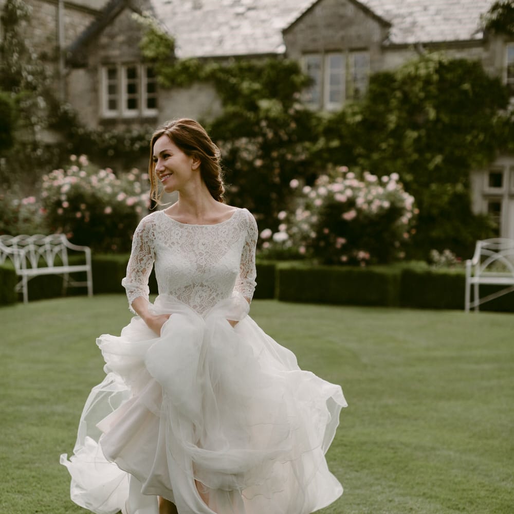 The Enchanted April Bridal Collection For 2019 From Naomi Neoh The Lost Orangery From Unique Home Stays Images Adam And Grace Photographers And Sophia Veres