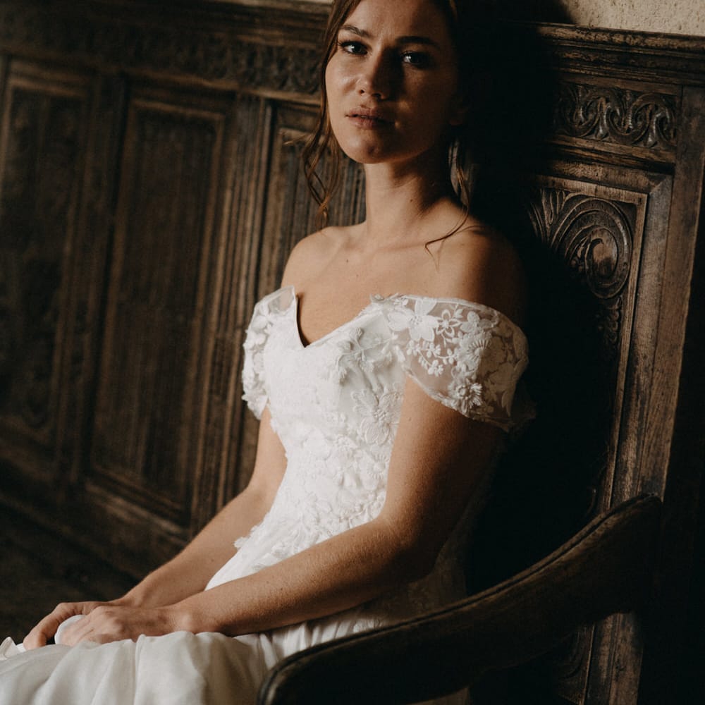 The Valentina  Dress By Naomi Neoh / The Enchanted April Bridal Collection 2019