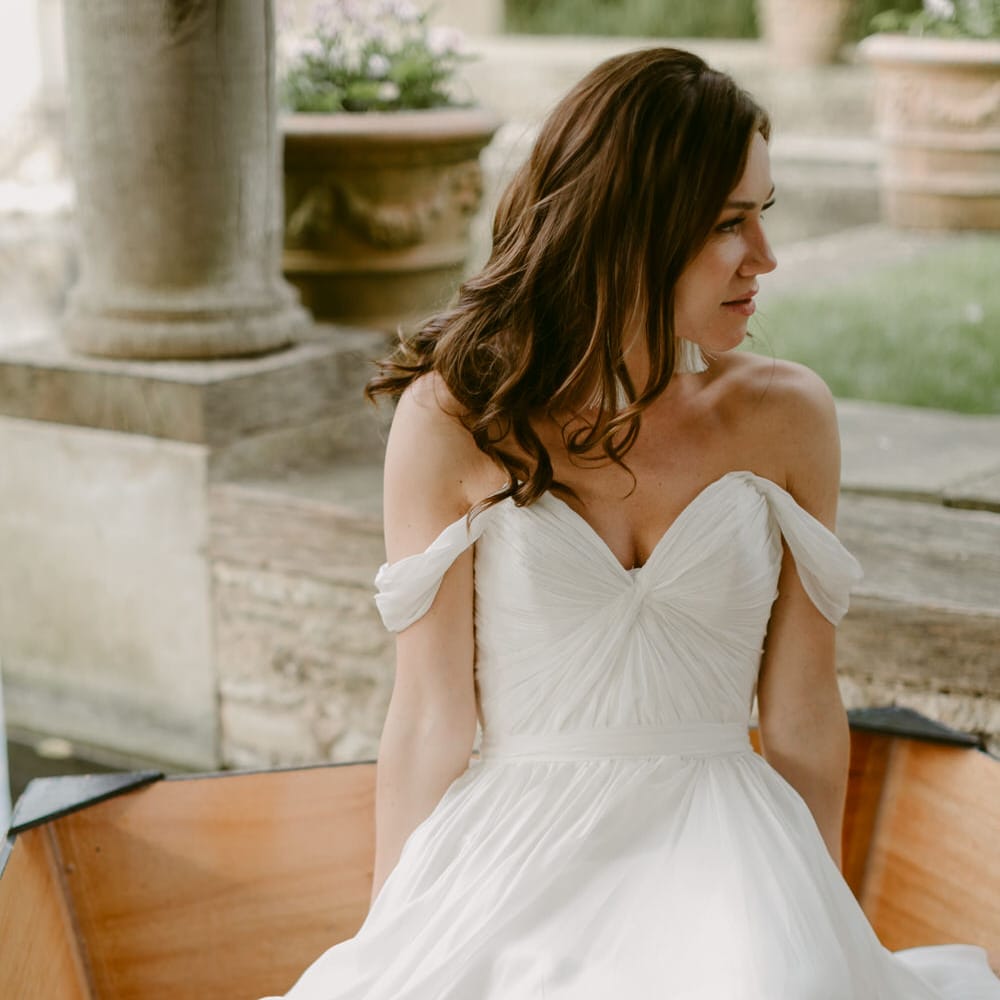 The Enchanted April Bridal Collection For 2019 From Naomi Neoh The Lost Orangery From Unique Home Stays Images Adam And Grace Photographers And Sophia Veres