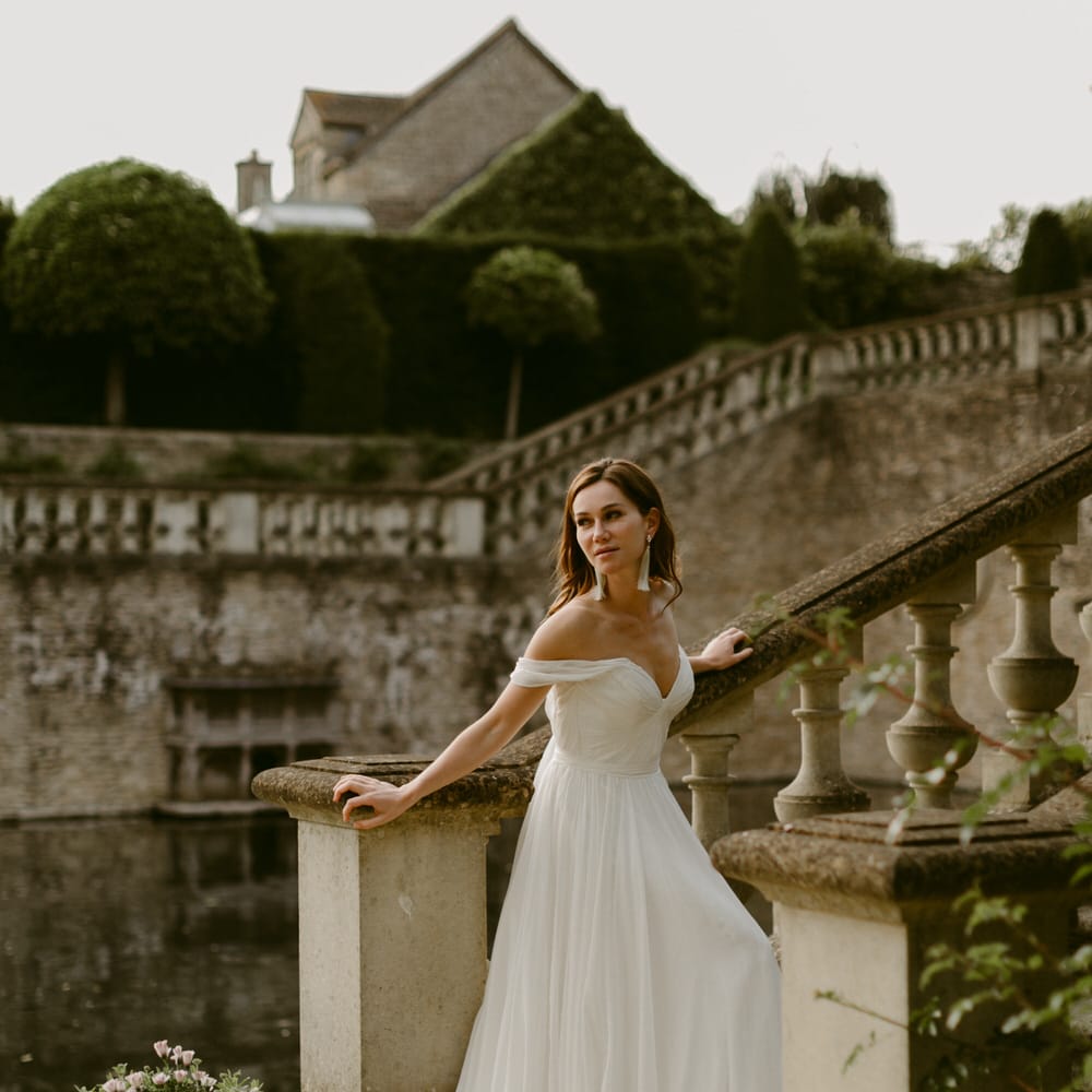 The Enchanted April Bridal Collection For 2019 From Naomi Neoh The Lost Orangery From Unique Home Stays Images Adam And Grace Photographers And Sophia Veres