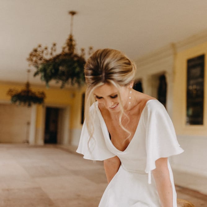 The Sandwash Dress By Naomi Neoh / The Enchanted April Bridal Collection 2019