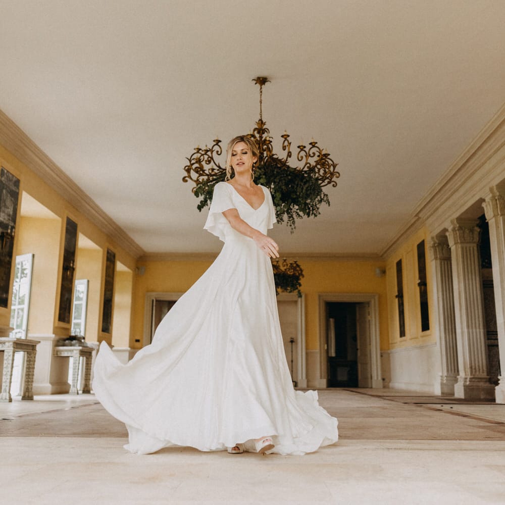 The Sandwash Dress By Naomi Neoh / The Enchanted April Bridal Collection 2019
