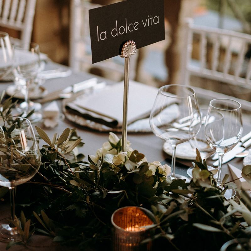 Film theme wedding table names