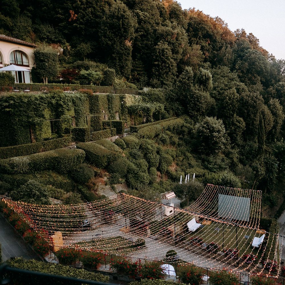 Beautiful views from Belmond Villa San Michele wedding venue in Florence